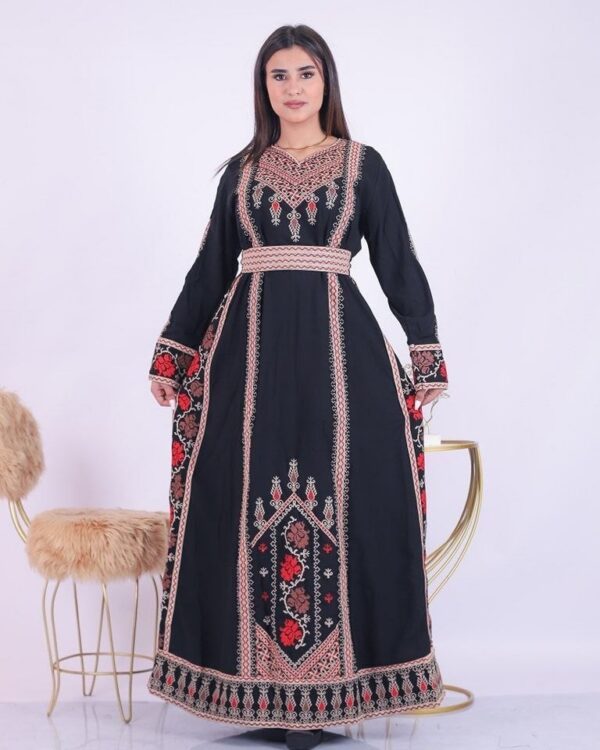 Vestido Palestino Bordado Tradicional