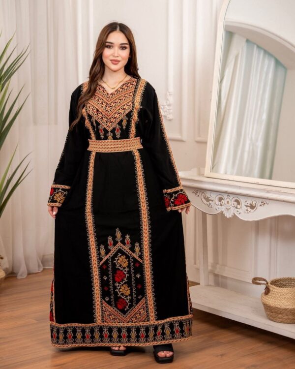 Vestido Palestino Bordado Tradicional