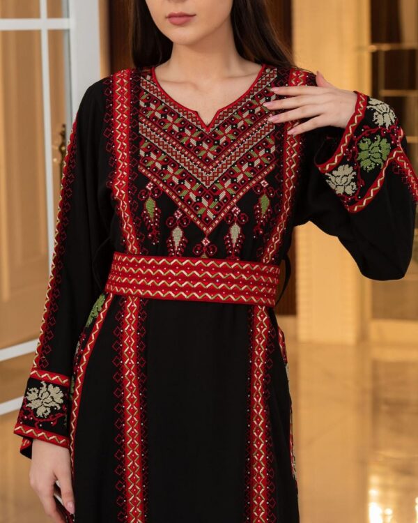 Vestido Palestino Bordado Tradicional