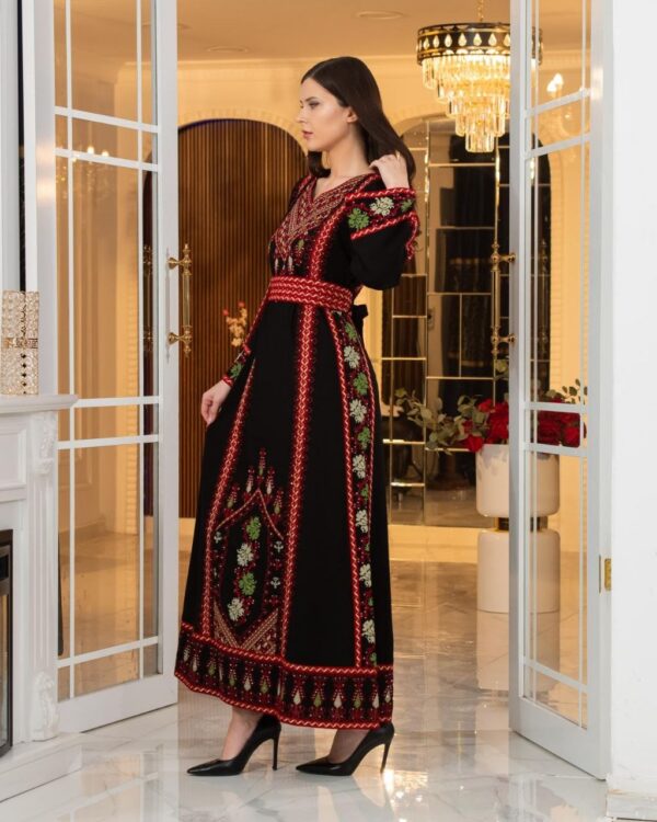 Vestido Palestino Bordado Tradicional