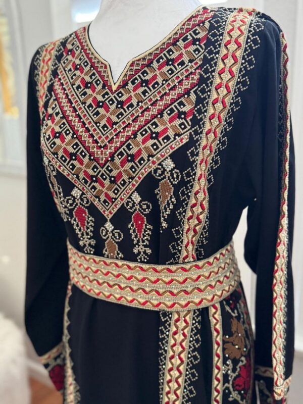 Vestido Palestino Bordado Tradicional